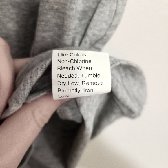 5/$30 Shein Simple Light Grey Heather Body Con Mini Day Dress - Picture 3 of 5